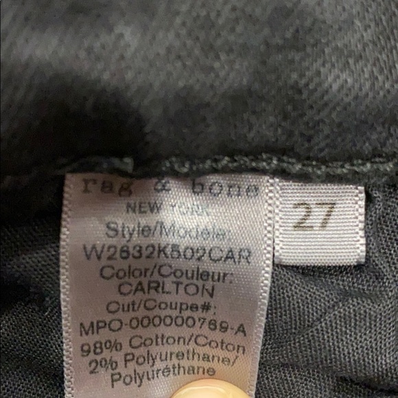 NEW • Rag & Bone • Nina High Rise Skinny Jeans - Picture 10 of 10